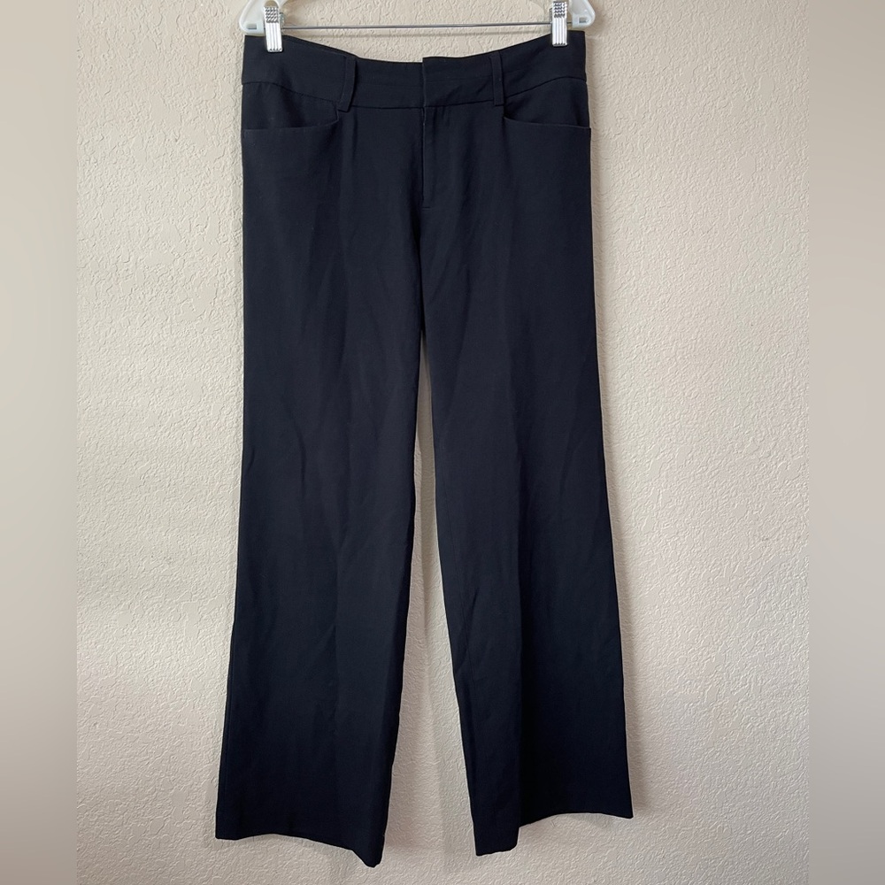 Michael Kors Women Black Wide Leg Trousers Size 8